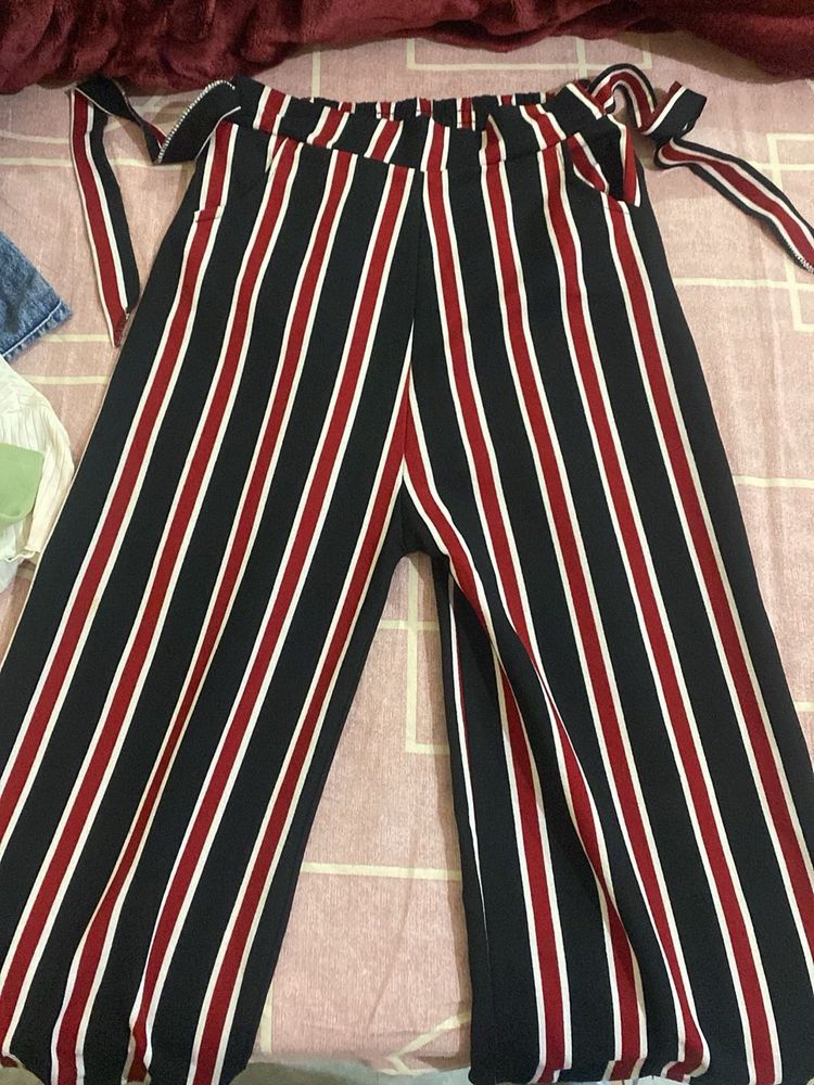 Striped Palazzo Pants