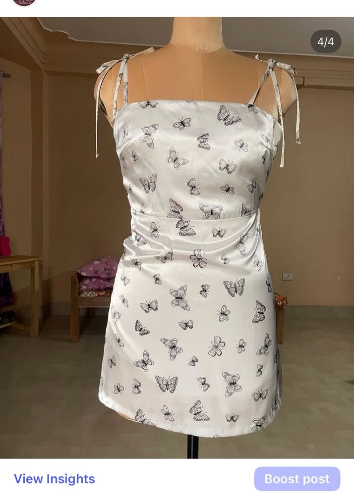 Butterfly Mini Dress