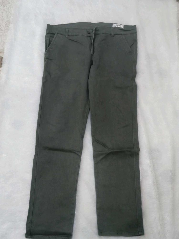 Stylish Olive Green Pants