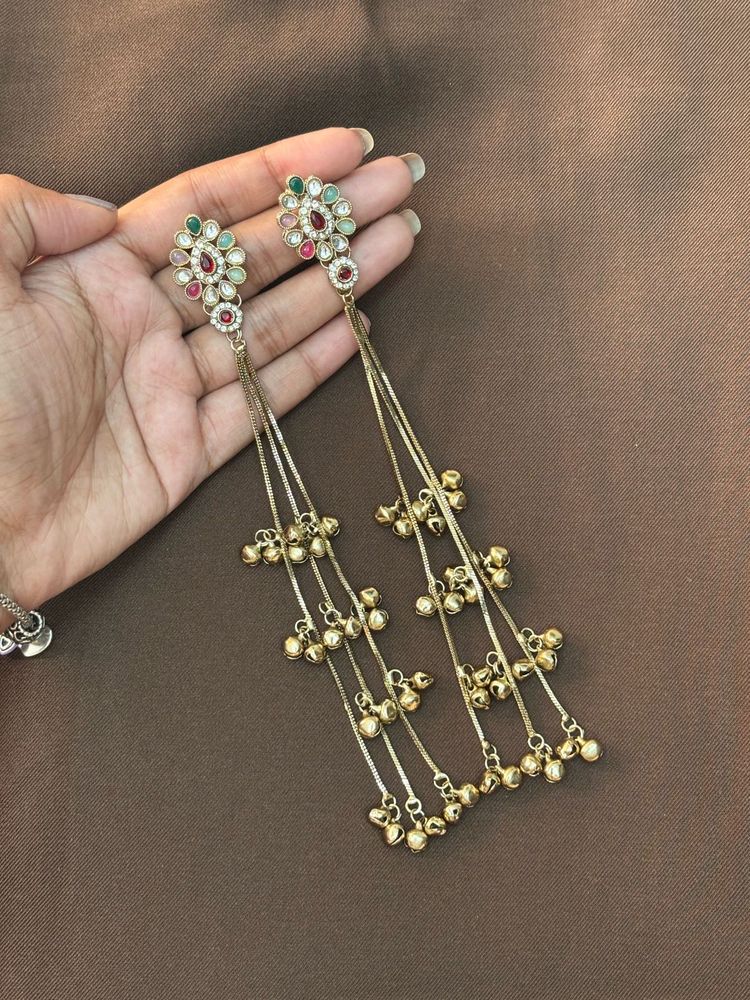 Stunning Ethnic Earrings with Tassels
