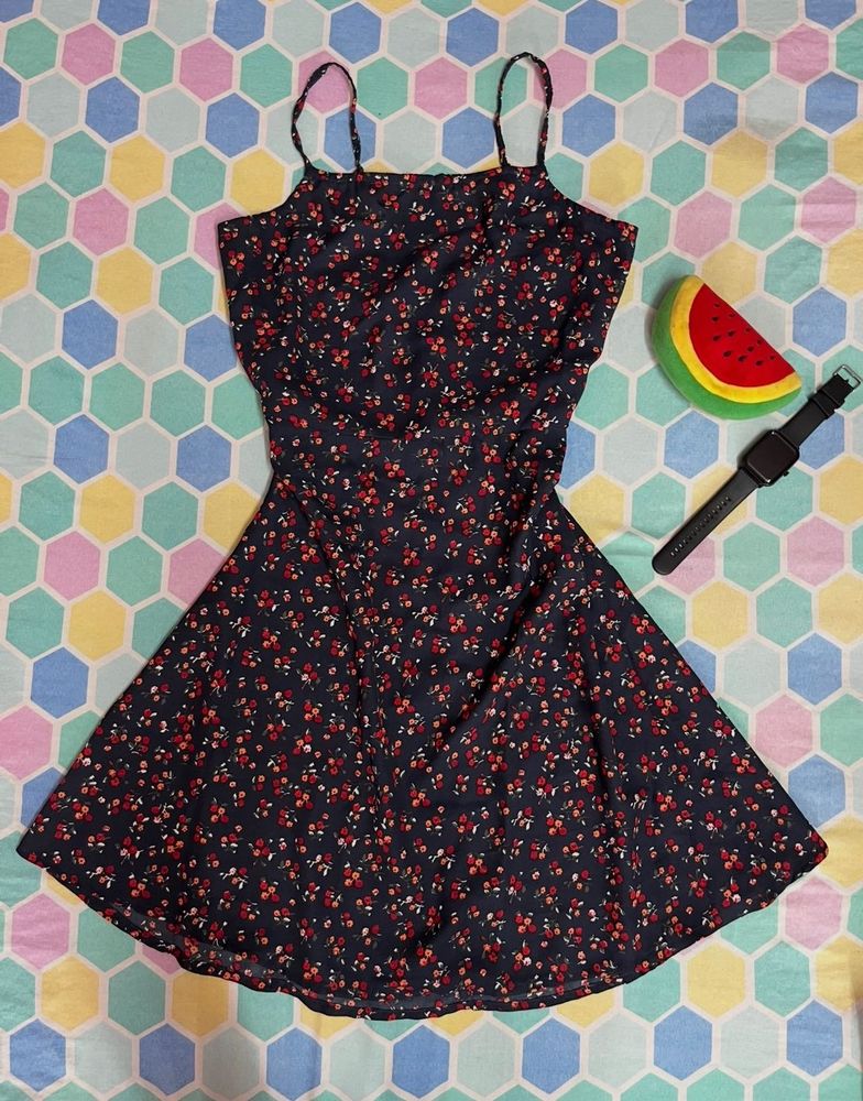 Floral Print Mini Dress