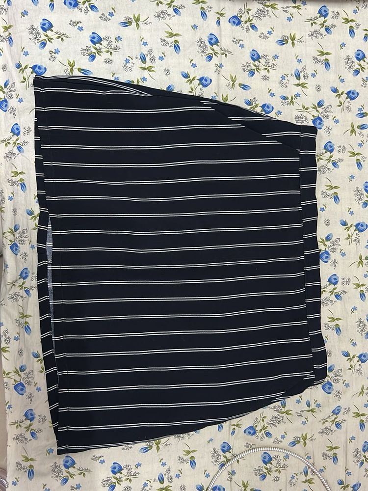 Striped Navy Blue skirt