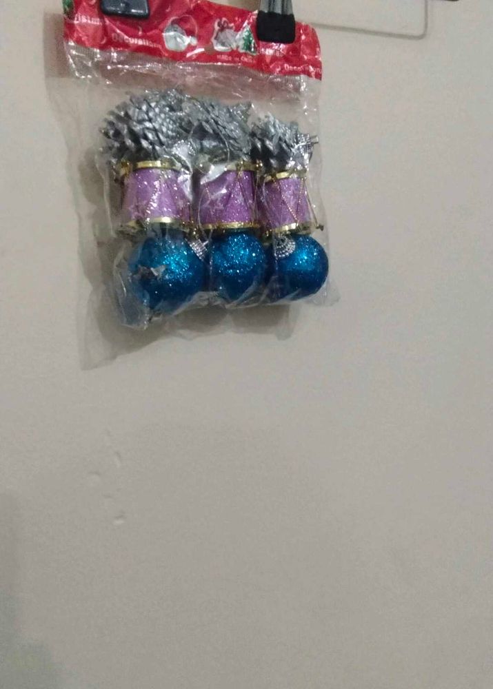 Christmas Tree Decoration Set Of 9