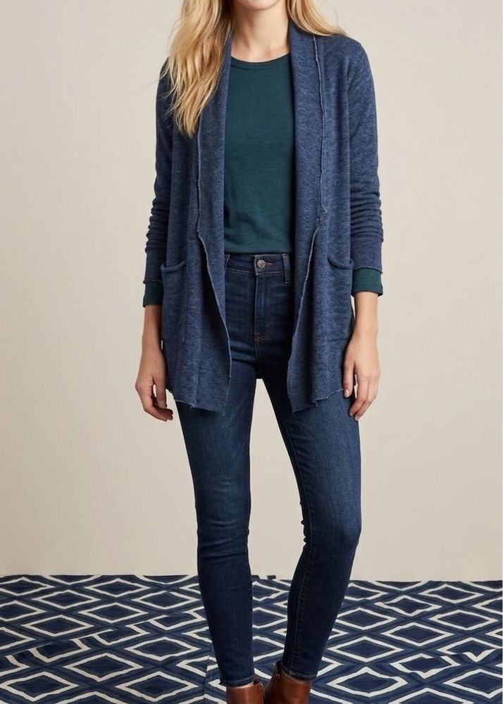 Leelan Blue Top - Size L
