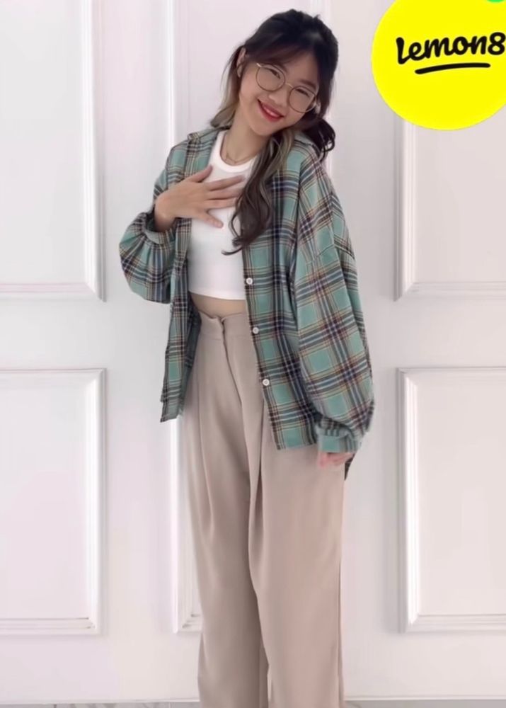 Oversized Korean shirt