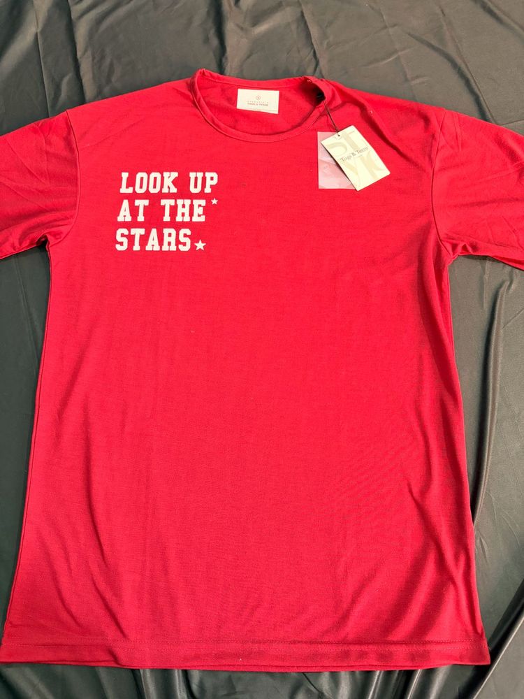 Red Graphic T-Shirt