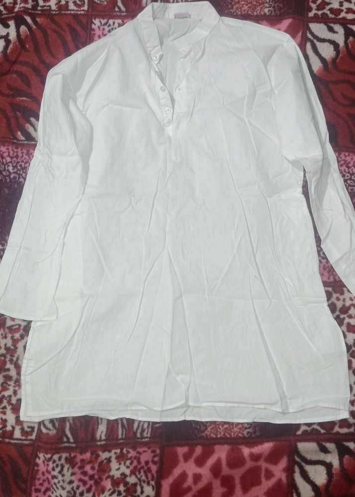 White Kurta Best Condition