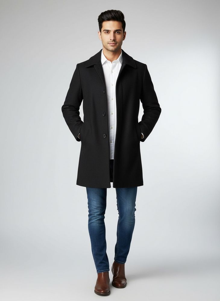 Classic Black Coat