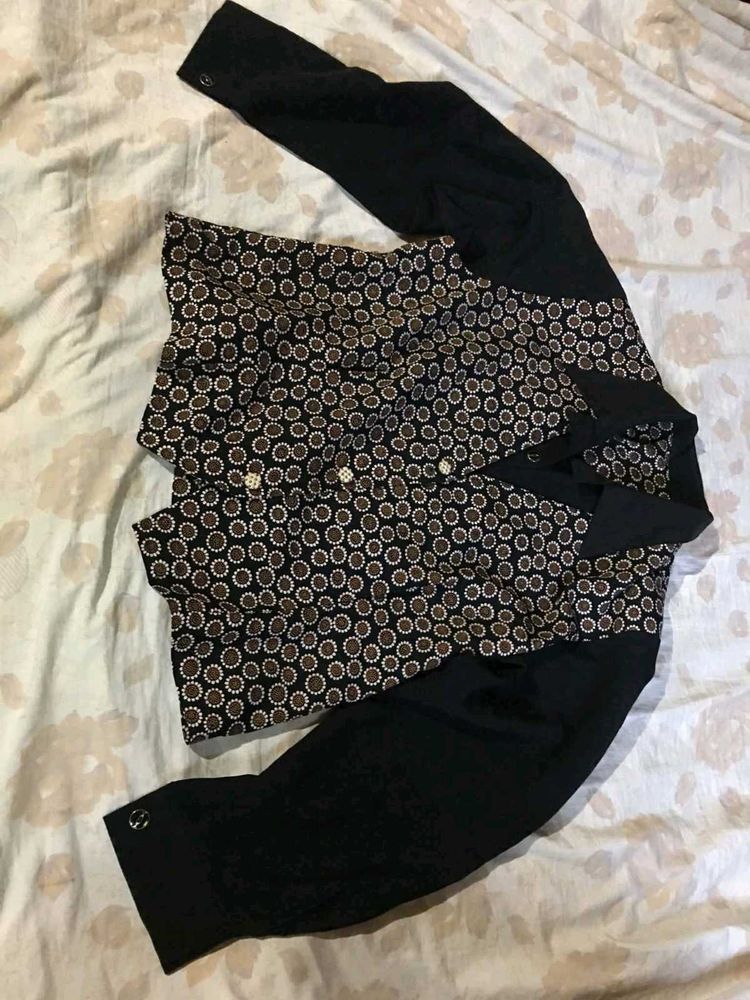 Indo western design shirt