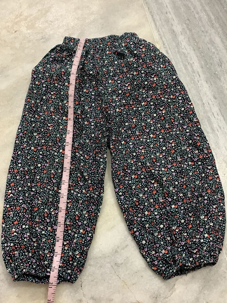 Floral Print Palazzo Pants