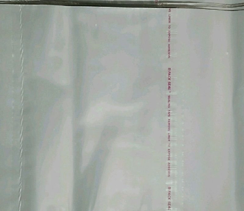 Clear Packing Bags