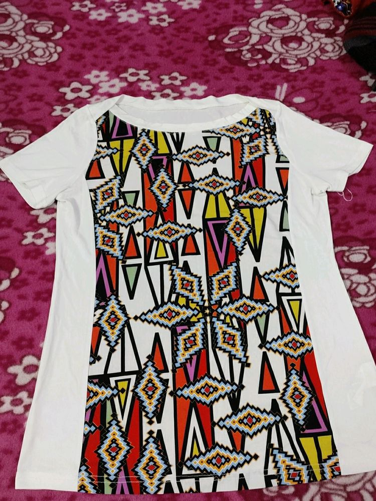Unique Design White Top