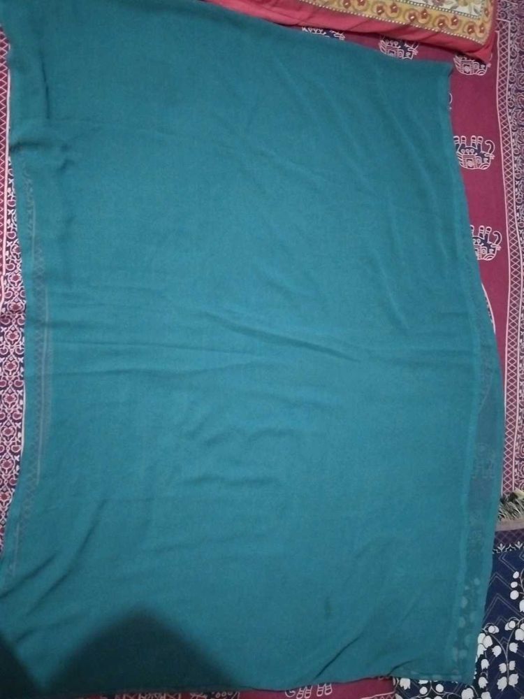 Elegant emerald green dupatta