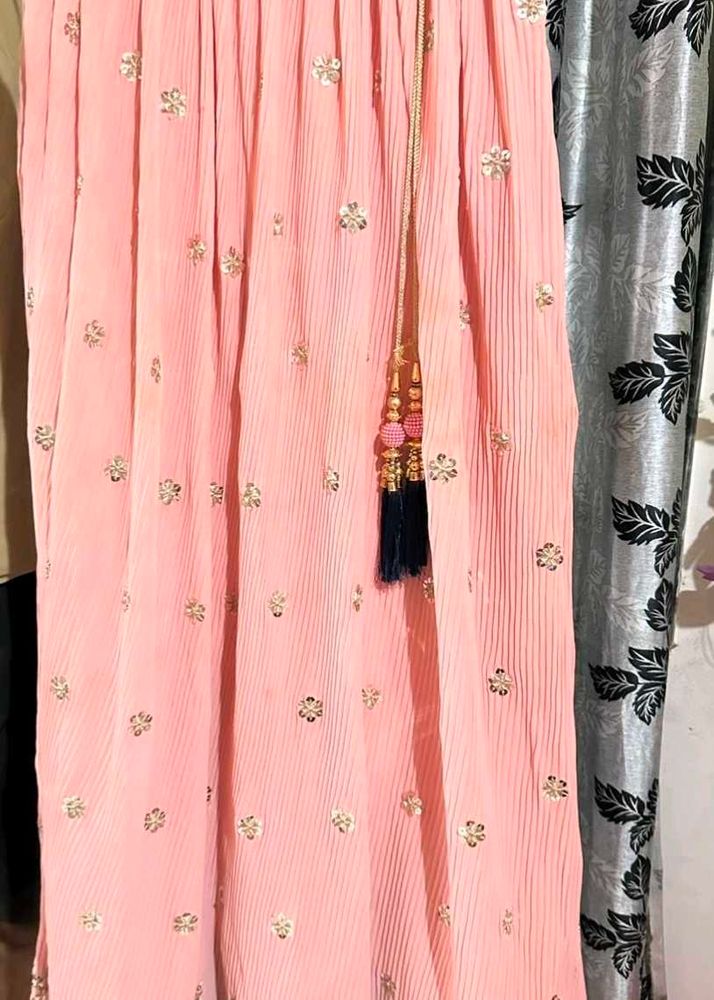Beautiful Pink Embellished Lehenga