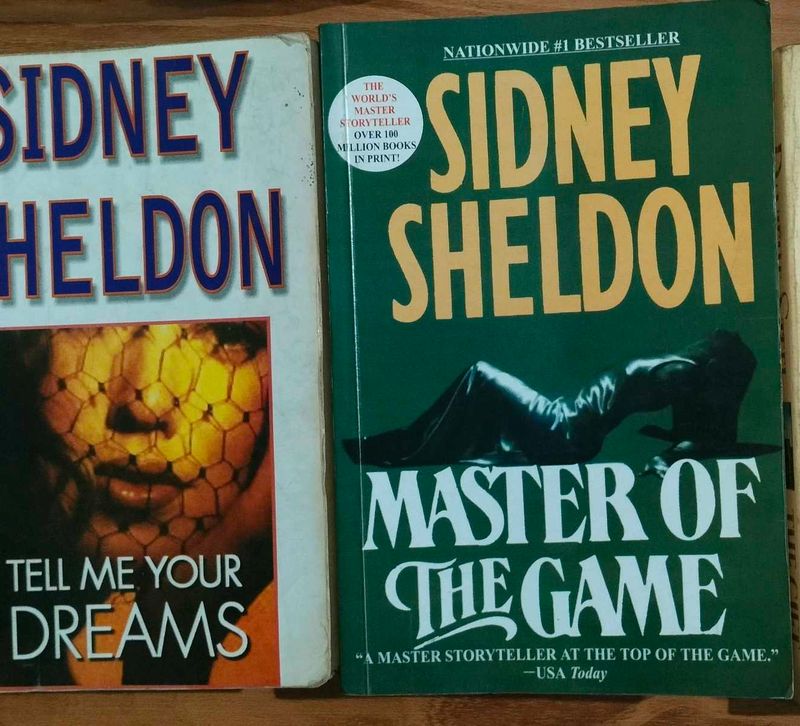 Sidney Sheldon Books - Tell Me Your Dreams &amp; Maste