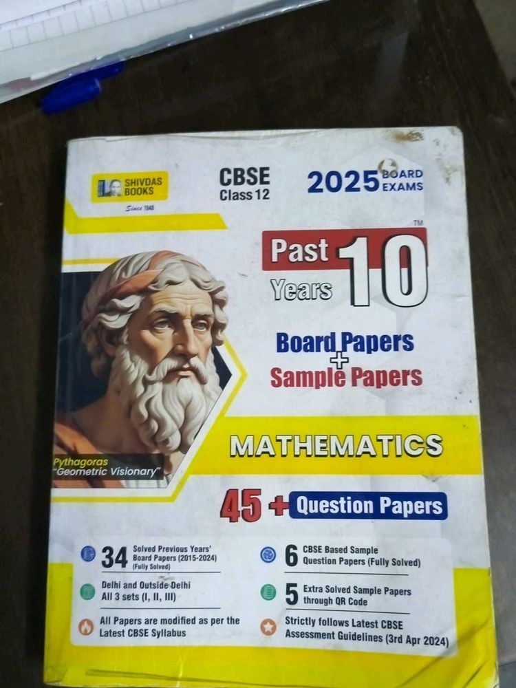CBSE Class 12 Maths Past 10 Years Board Papers