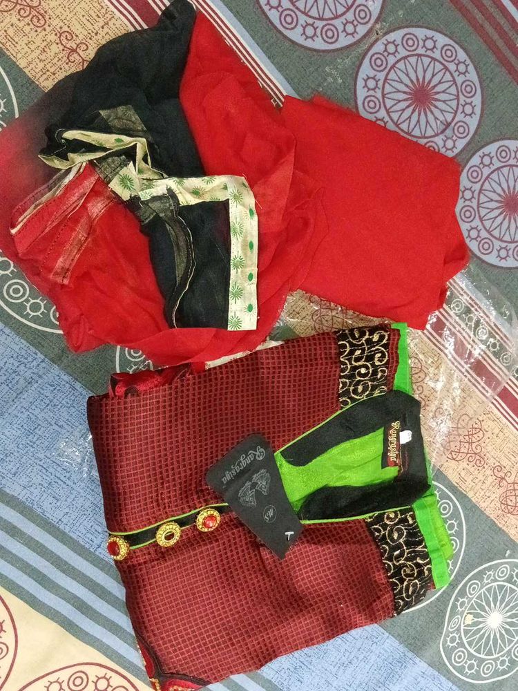 beautiful anarkali gown pant dupatta