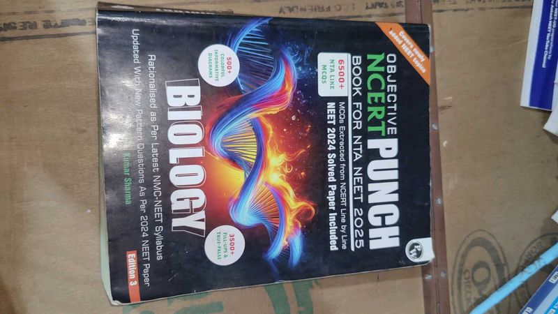 Objective NCERT Biology Book for NEET