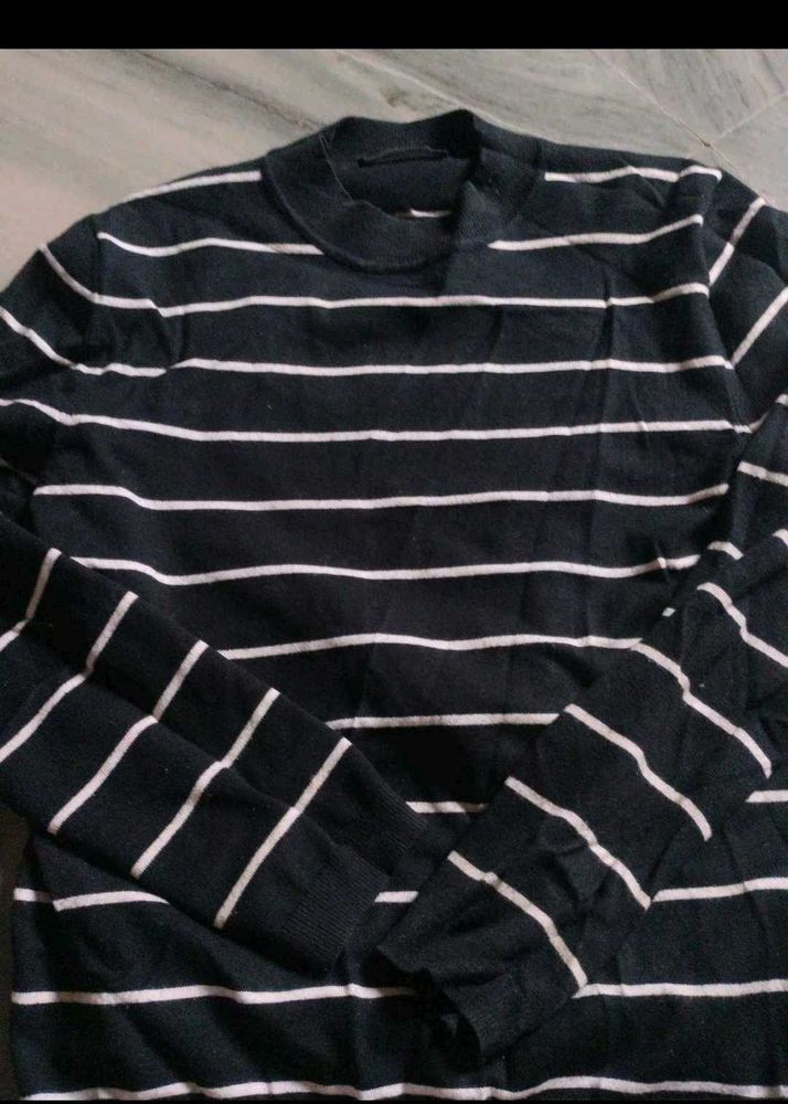 Classic Striped Long Sleeve Top