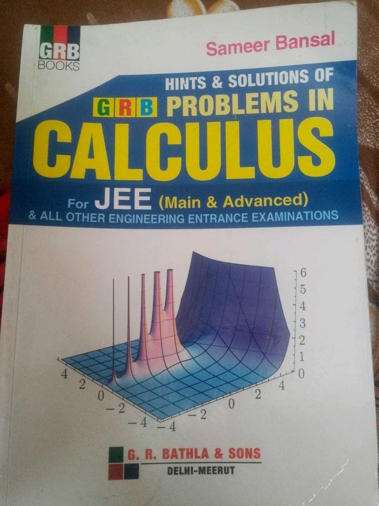 Best Book of Calculus for JEE Exams