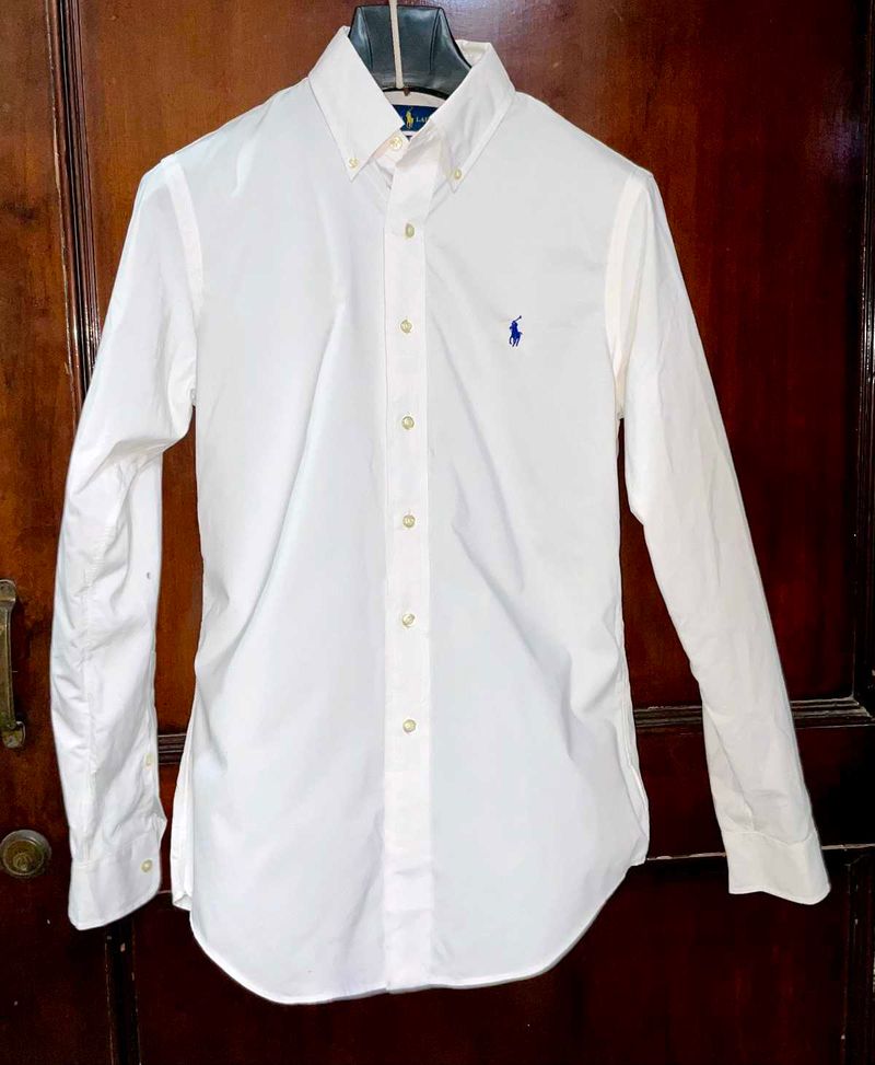 Classic White Polo Ralph Lauren Shirt