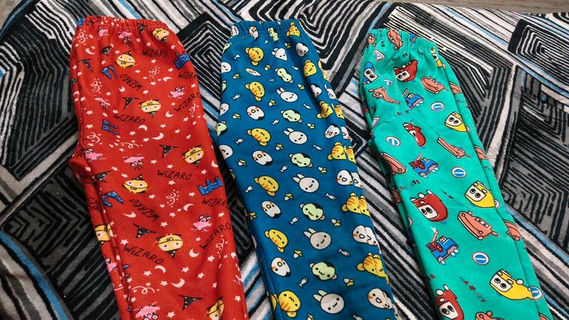 Fun Printed Pajama Pants (Set of 3)