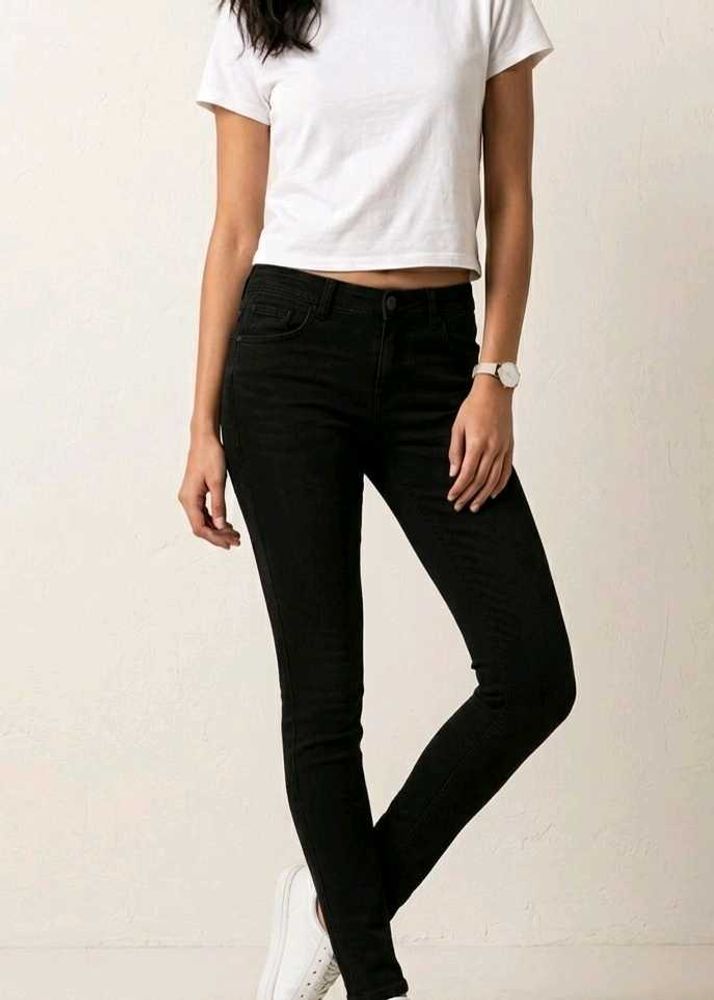 Black Skinny Fit Jeans