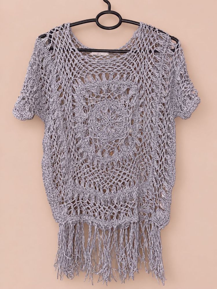 Crochet Fringe Top