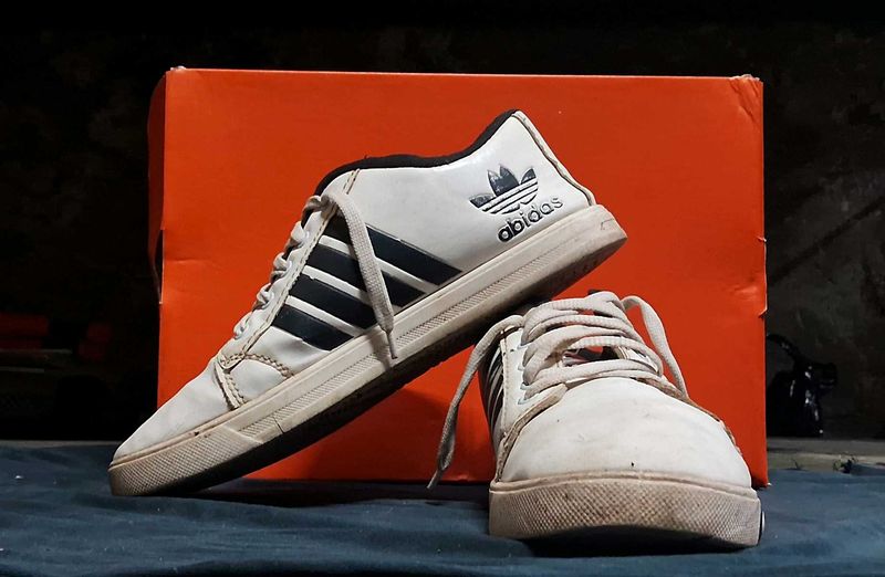 Adidas White Sneakers