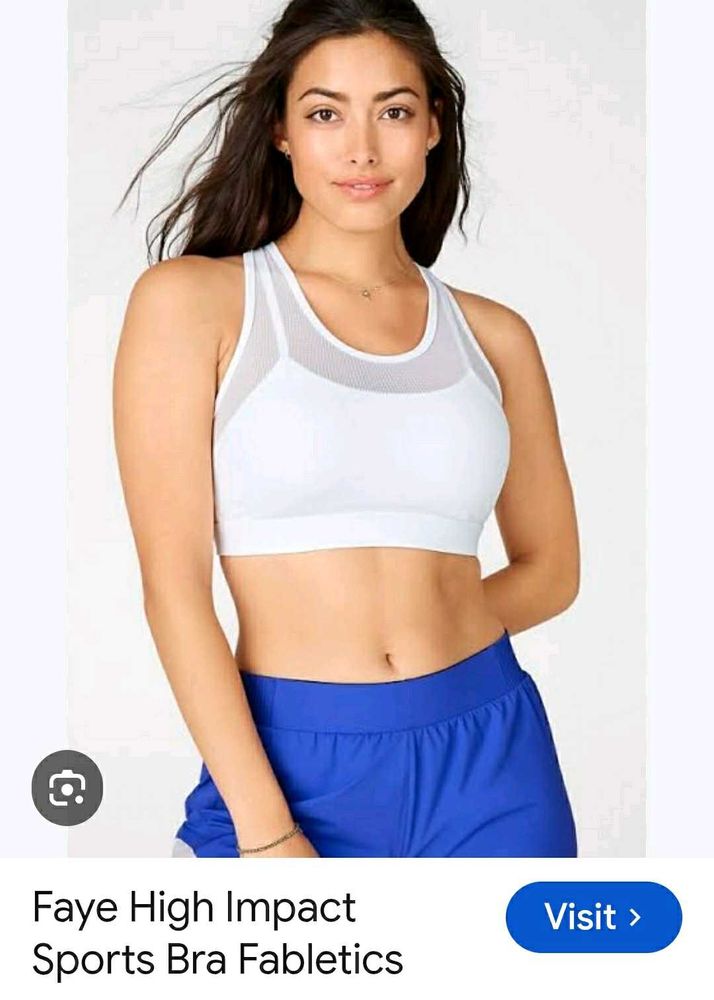 faye high impact sports bra