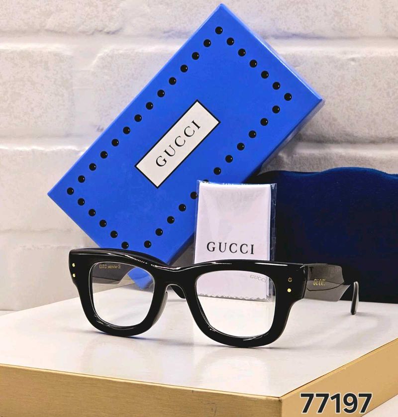 Gucci Eyeglasses - Classic Black Frames