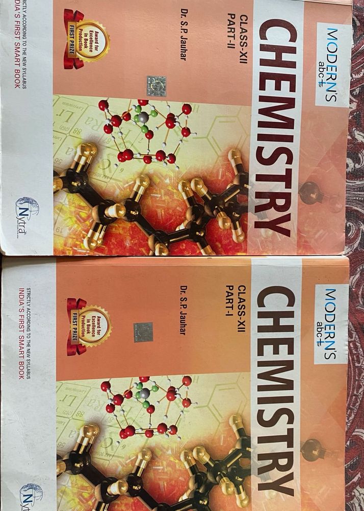 Modern's Chemistry Class XII Part I &amp; II