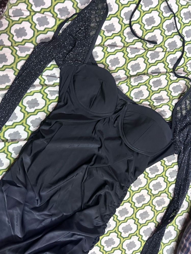 Stylish Black One-Piece dress