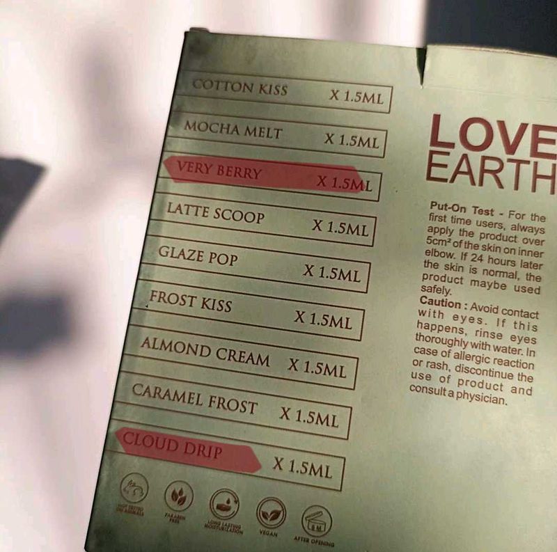 Love Earth Softy Tinty Lipsticks || two shades ✓