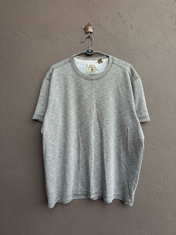Men's Grey Crew Neck T-Shirt