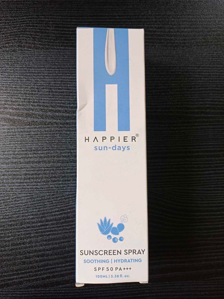 Happier Sunscreen Spray.