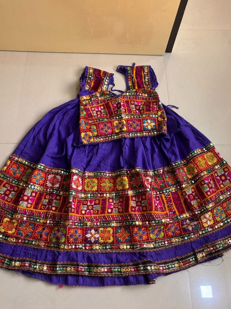 Purle Navratri set🤍🤍🤍