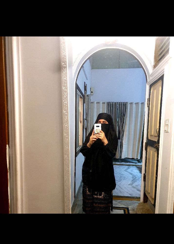 Elegant Black Abaya