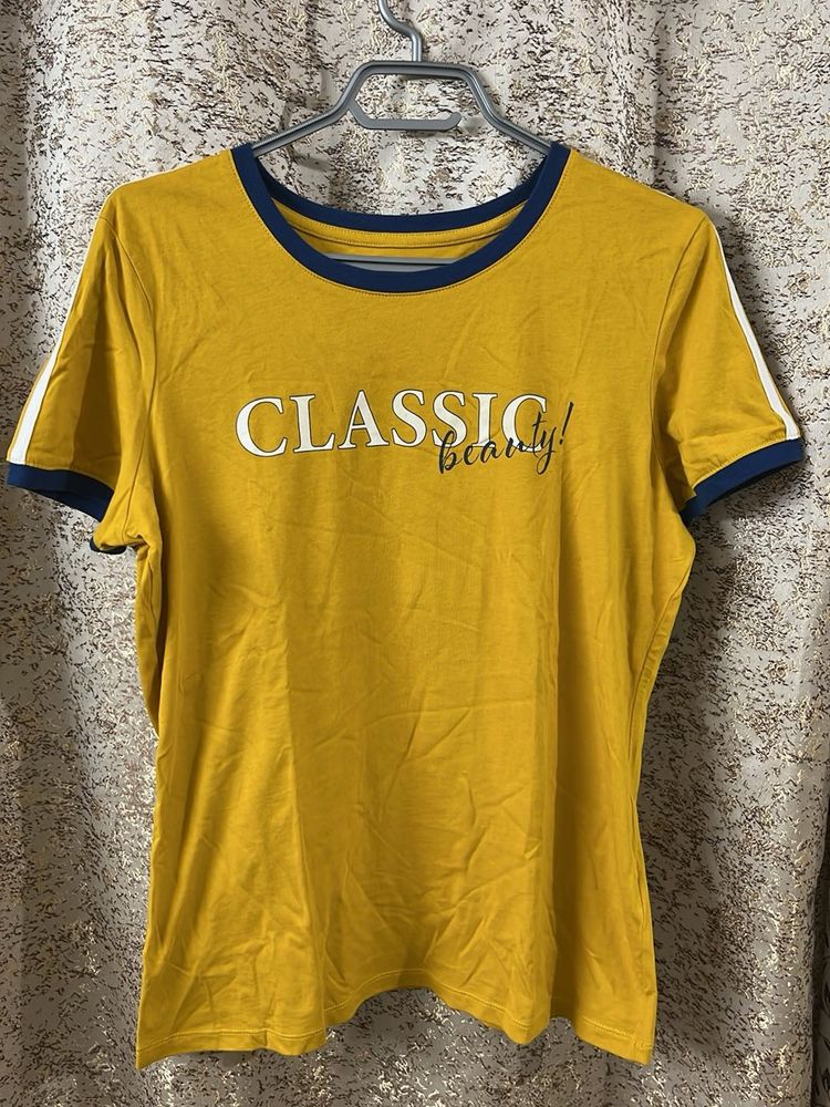 Yellow "Classic Beauty" Tee