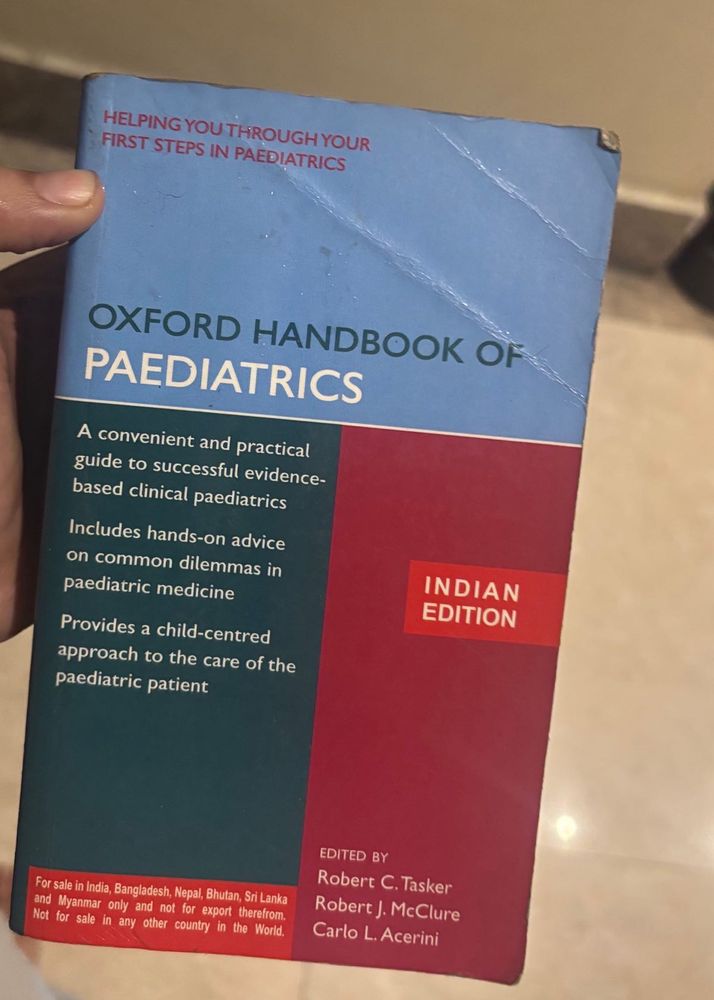 oxford handbook of paediatrics