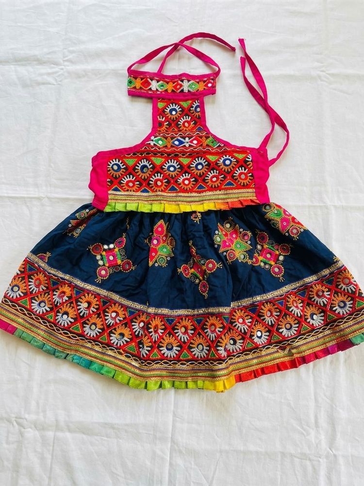 Embroidered Gujarati Chaniya Choli Top