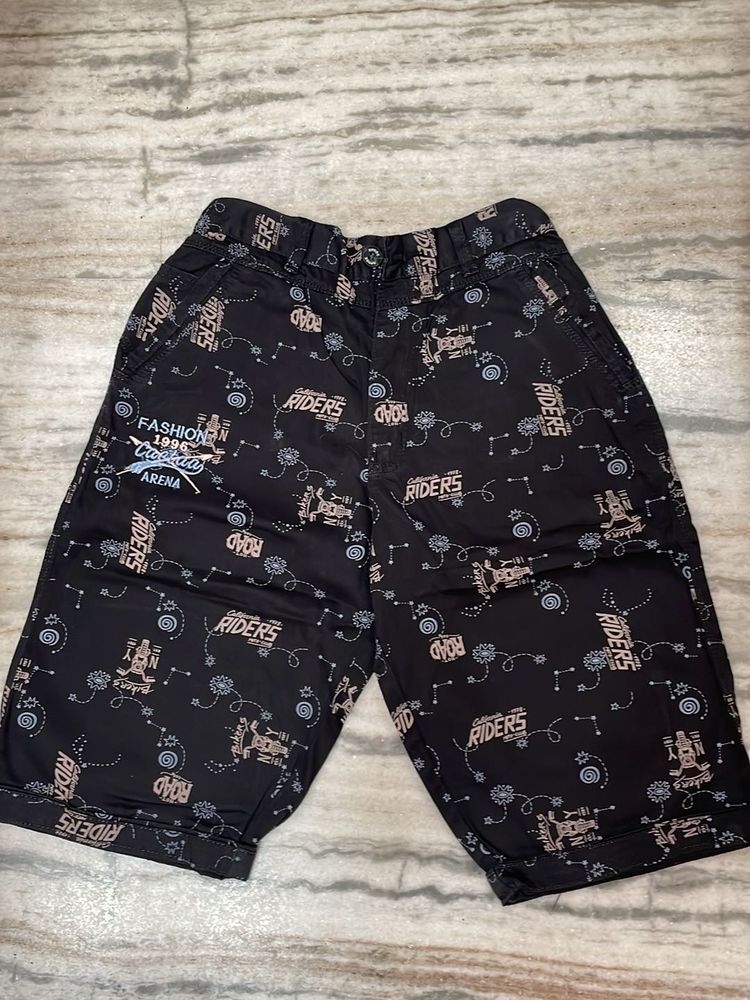 Riders Print Shorts