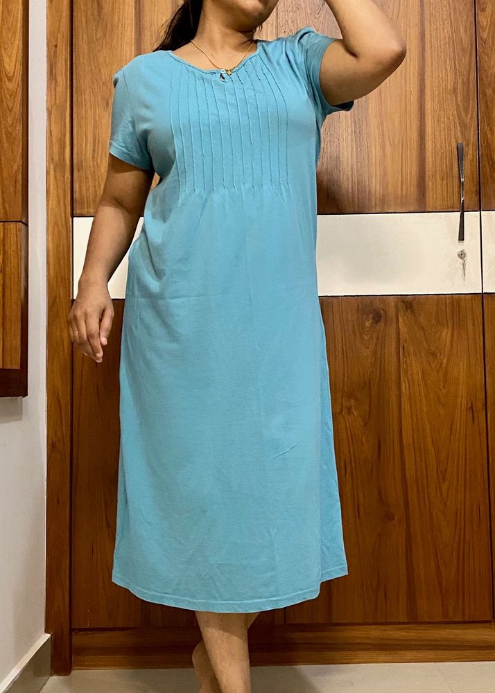 Calf length nighty|Price ⬇️ by 90‼️