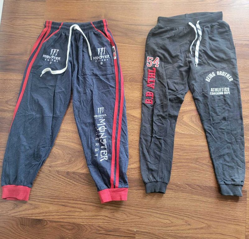 Two Pairs of Monster Energy &amp; Athletic Track Pants