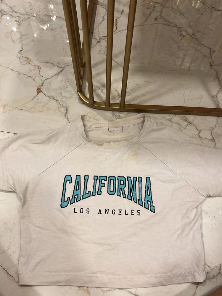 White California Los Angeles Graphic Tee
