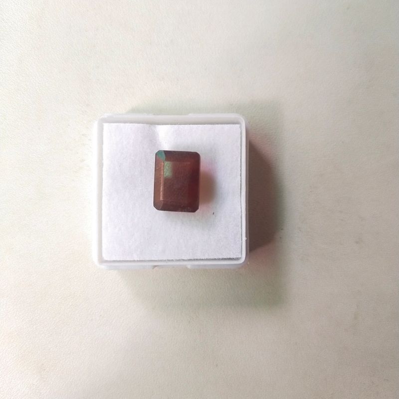 Gomed 6.20 Cts. Garnet Hessonite Gemstone . गोमेद
