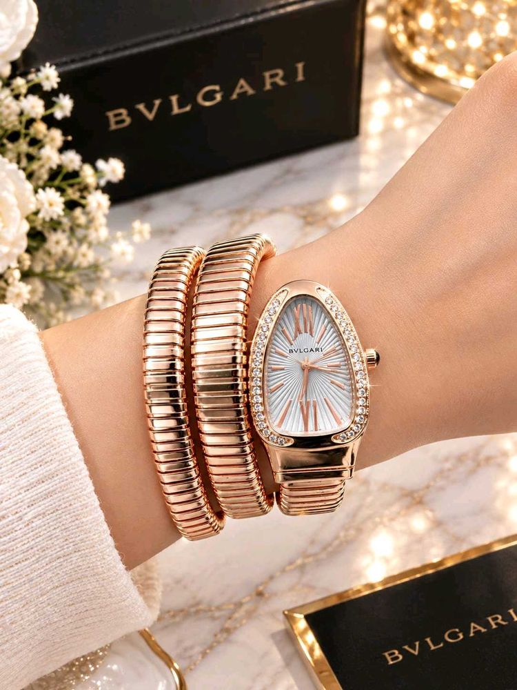 Bulgari snake diamond Watch
