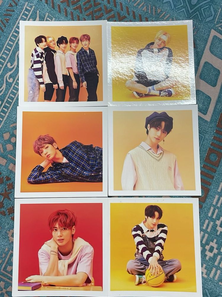 TXT Square Photocards
