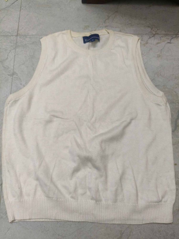 Sleeveless Knit Vest - Classic Style