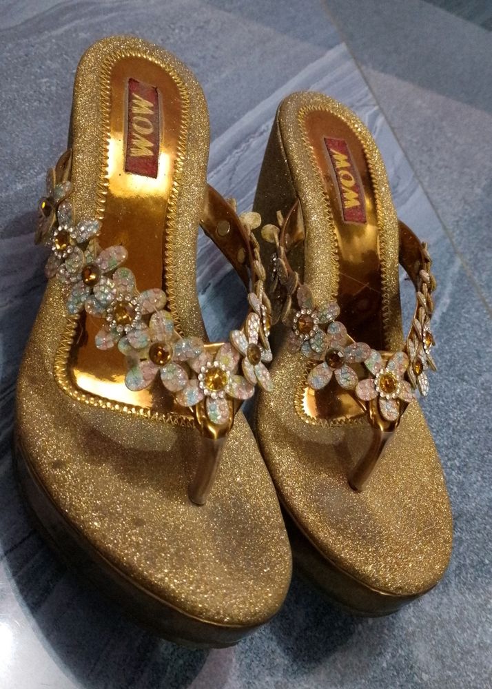 Bridal Wedge Heels